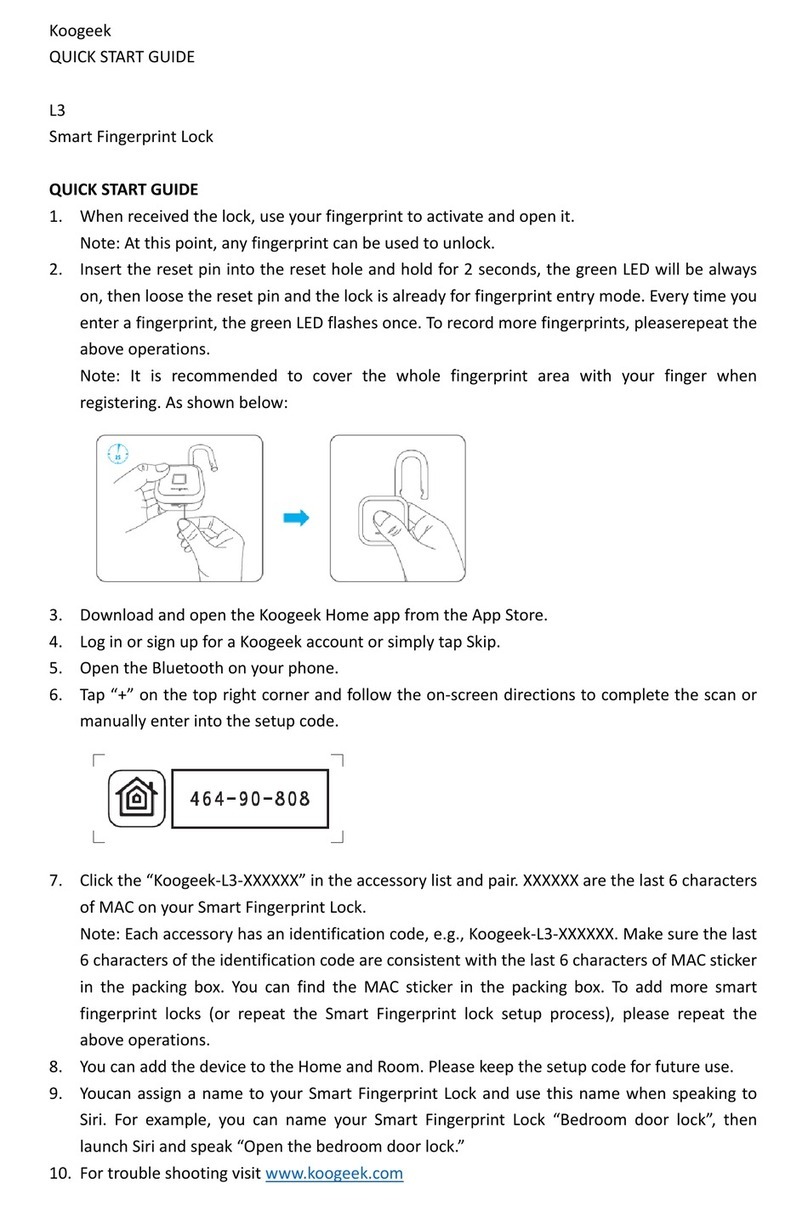 KOOGEEK L3 Manual de usuario