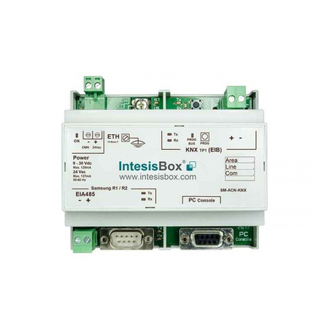 IntesisBox KNX TP-1 (EIB) Manual de usuario IntesisBox KNX TP-1 (EIB) Manual de usuario