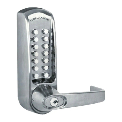 CodeLock Codelock 600 Manual de usuario