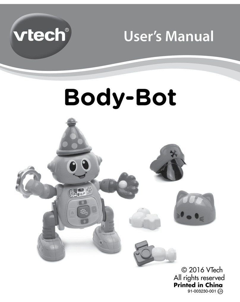 V-tech Body-Bot Manual de usuario