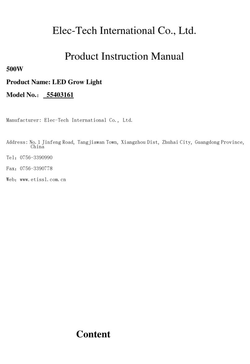 ETI 55403161 Manual de usuario