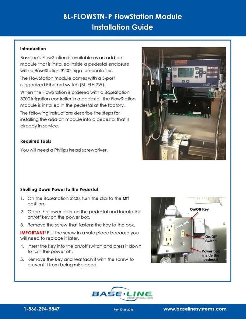 Base Line FlowStation Manual de usuario