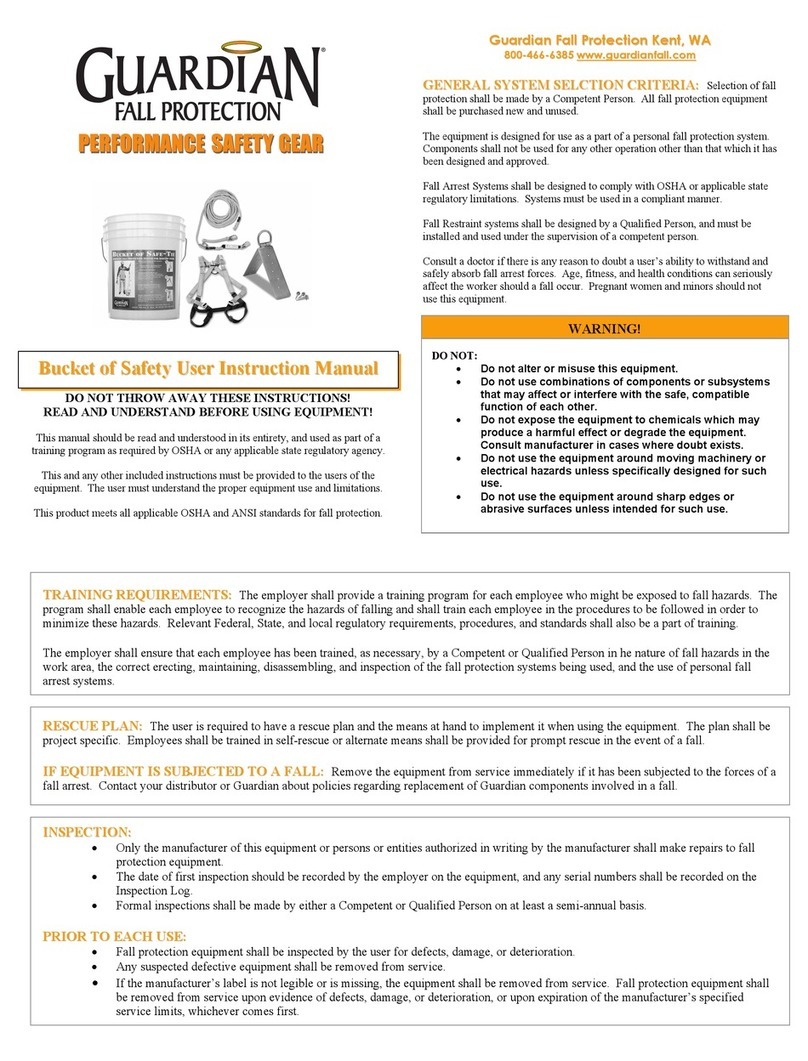 Guardian Fall Protection Manual del operador
