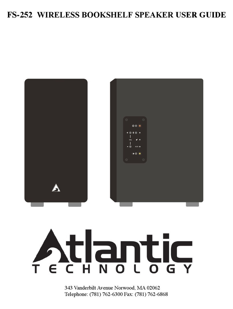 Atlantic FS-252 Manual de usuario