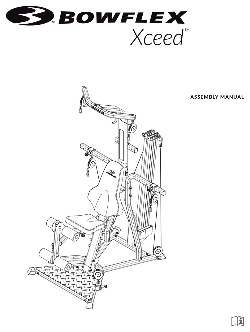 Bowflex Xceed Manual de usuario
