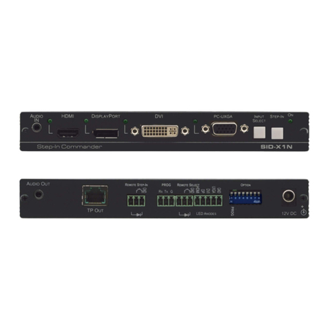 Kramer SID-X1N Manual de usuario