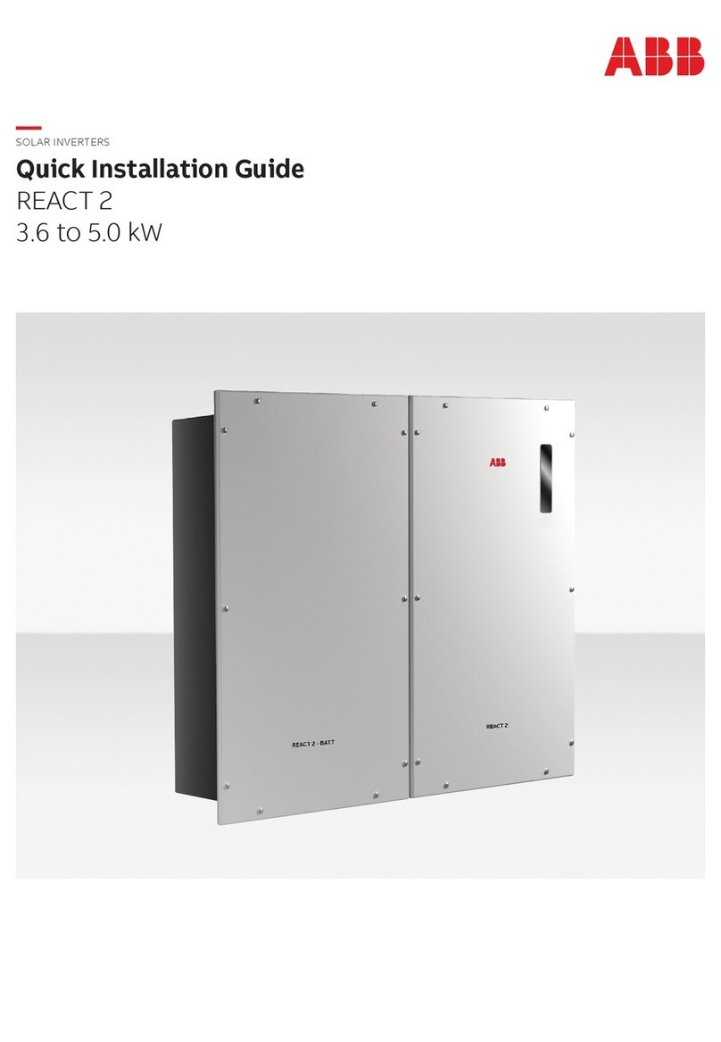 ABB REACT 2 Series Manual de usuario
