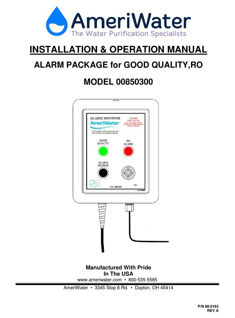 AmeriWater 00850300 Manual de usuario
