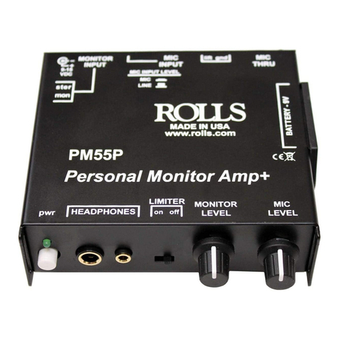 Rolls PM55P Manual de usuario