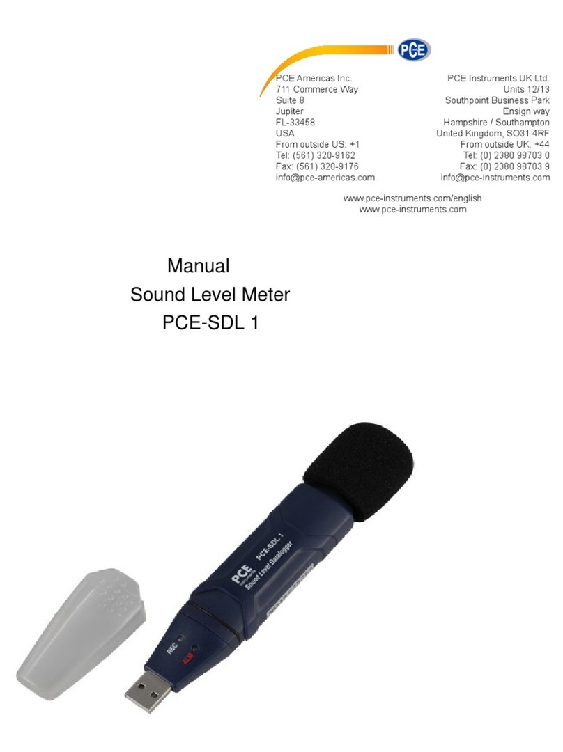 PCE Instruments PSE-SDL 1 Manual de usuario