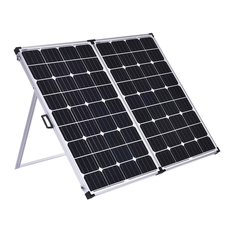 Maxray Folding Solar Panel Manual de usuario