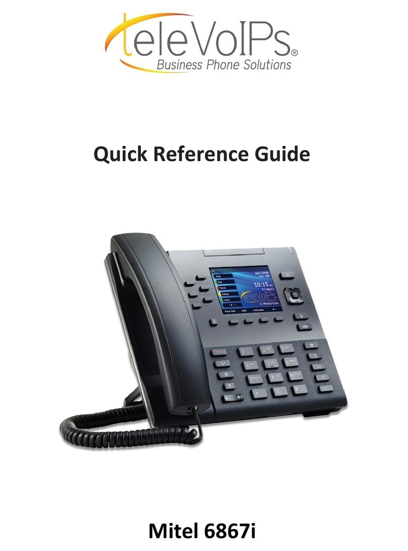 Mitel 6867i Premium Manual de usuario