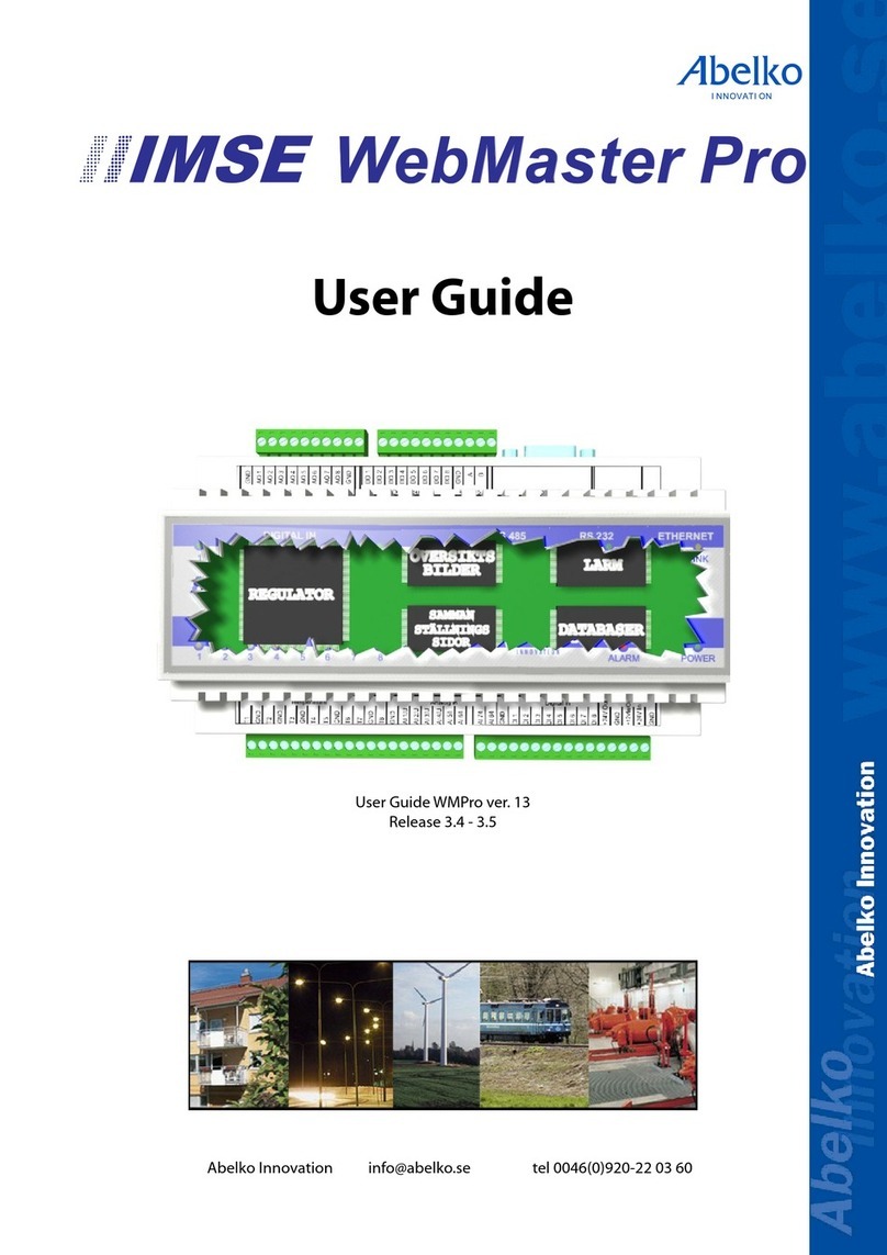 Abelko IMSE WebMaster Pro Manual de usuario