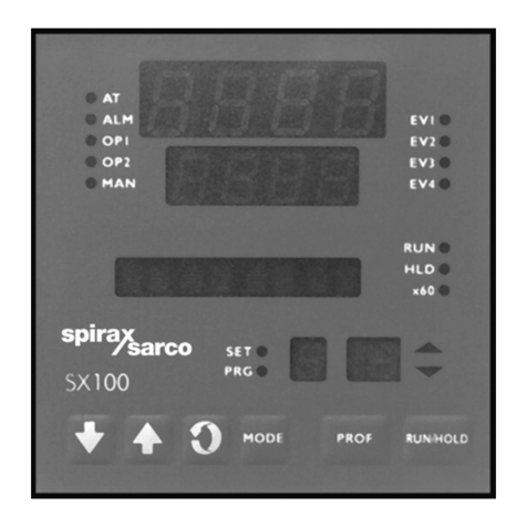 Spirax Sarco SX100 Hoja de especificaciones