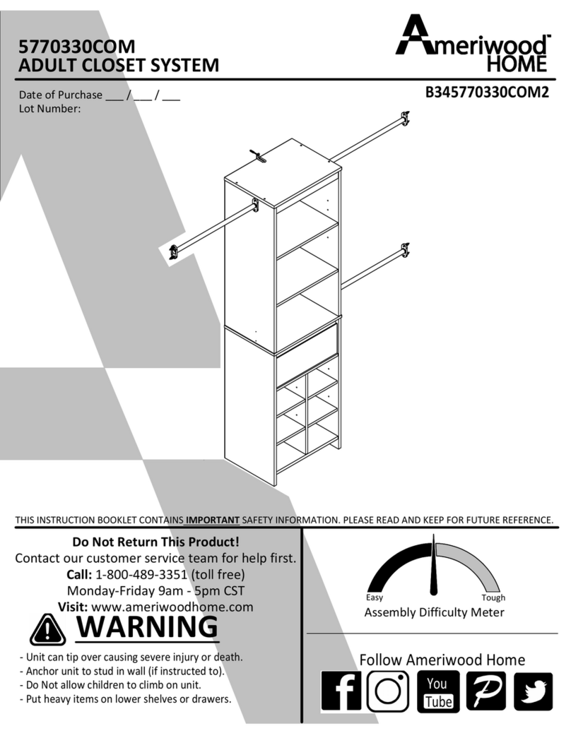 Ameriwood HOME 5770330COM Manual de usuario