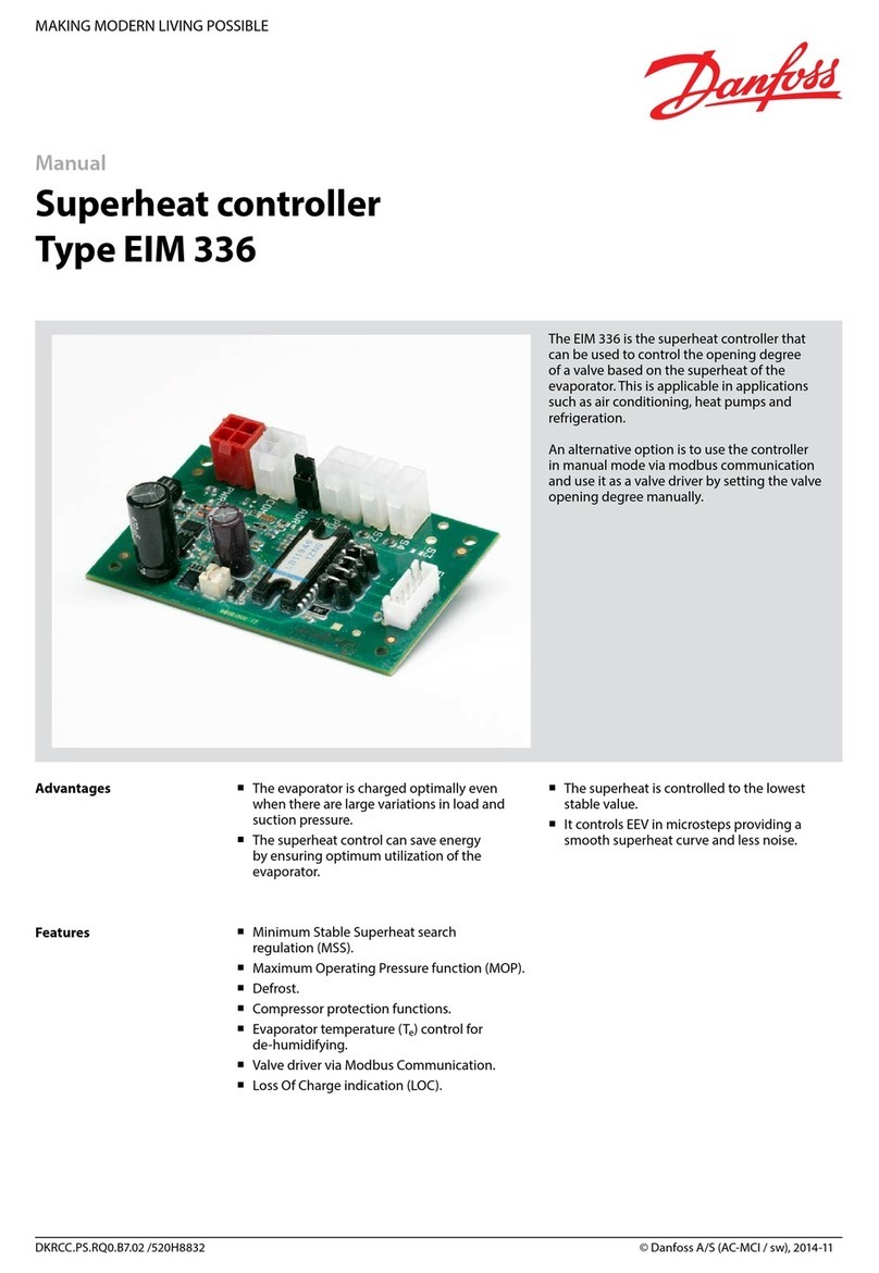 Danfoss EIM 336 Manual de usuario