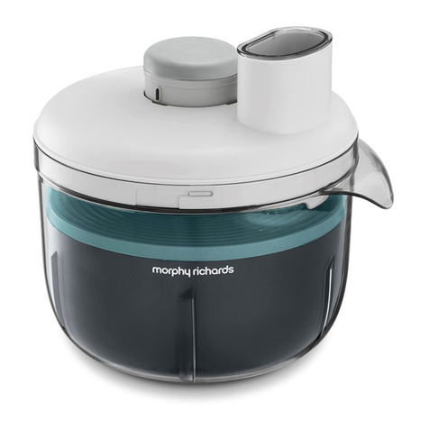 Morphy Richards PREPSTAR Manual de usuario