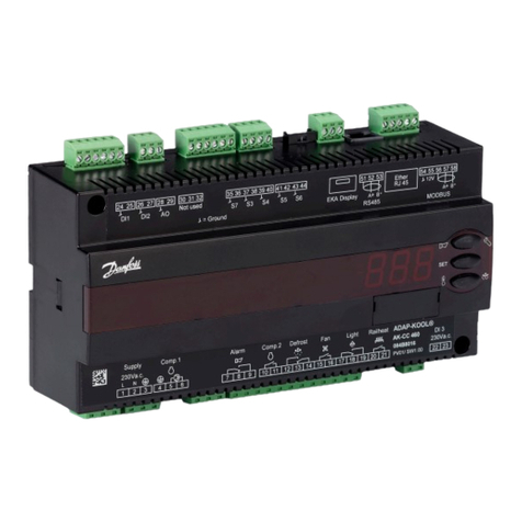 Danfoss AK-CC 460 Manual de usuario