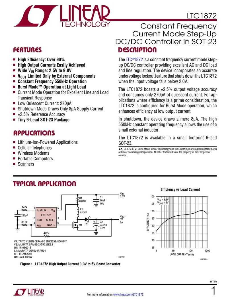 Linear Technology LTC1872 Manual de usuario