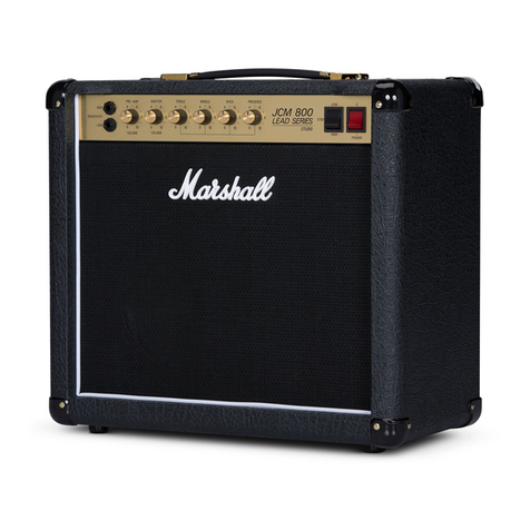 Marshall Amplification STUDIO CLASSIC SC20H Manual de usuario