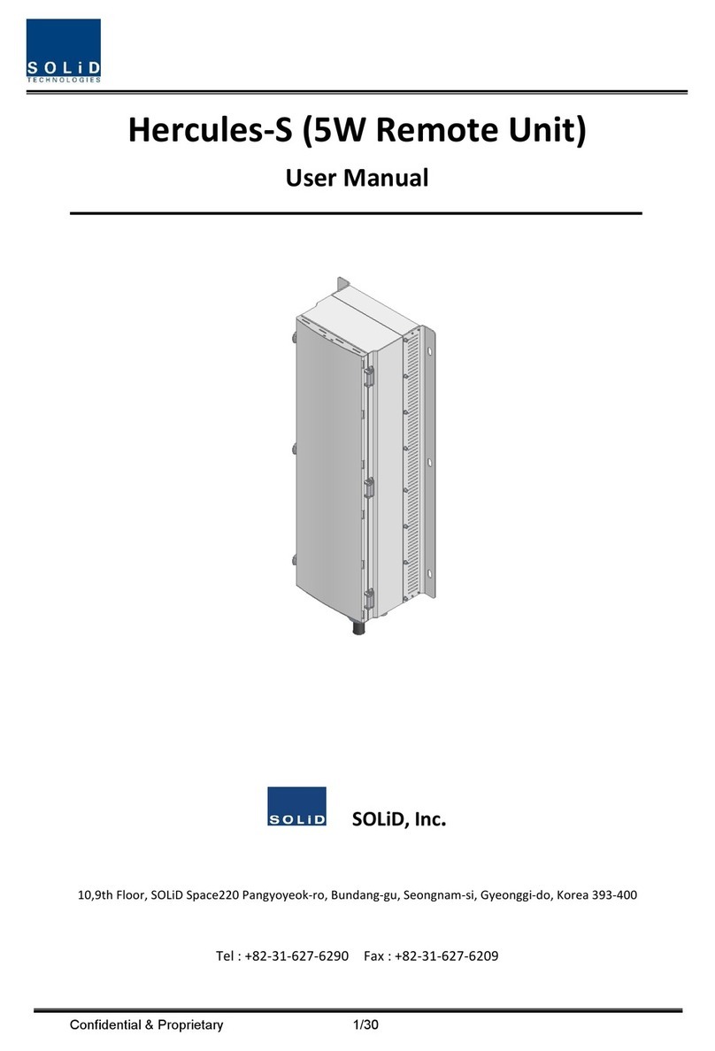 Solid Technologies Hercules-S Manual de usuario