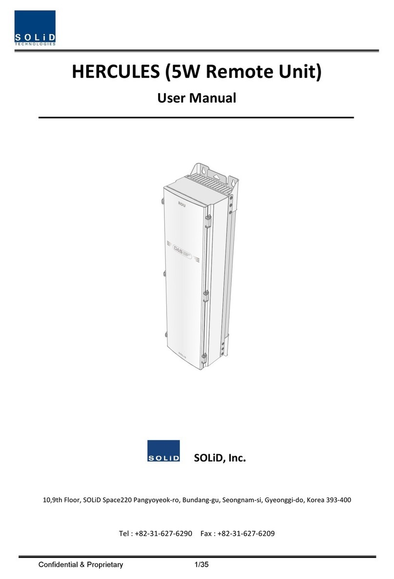 Solid Technologies HERCULES Manual de usuario