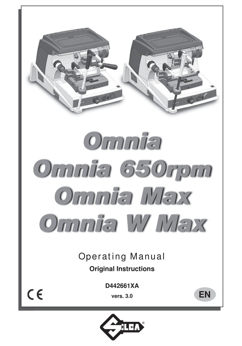 Silca Omnia Manual de usuario