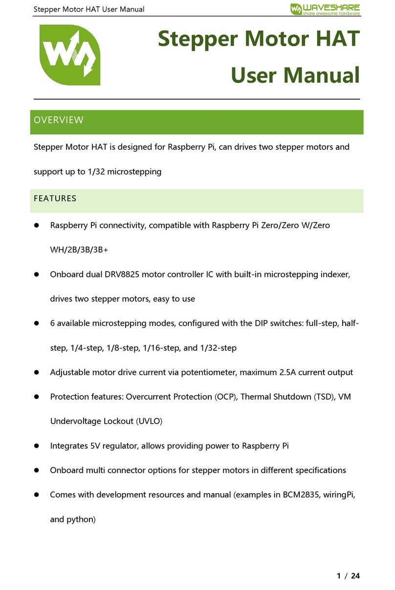 Waveshare HAT Manual de usuario Waveshare HAT Manual de usuario