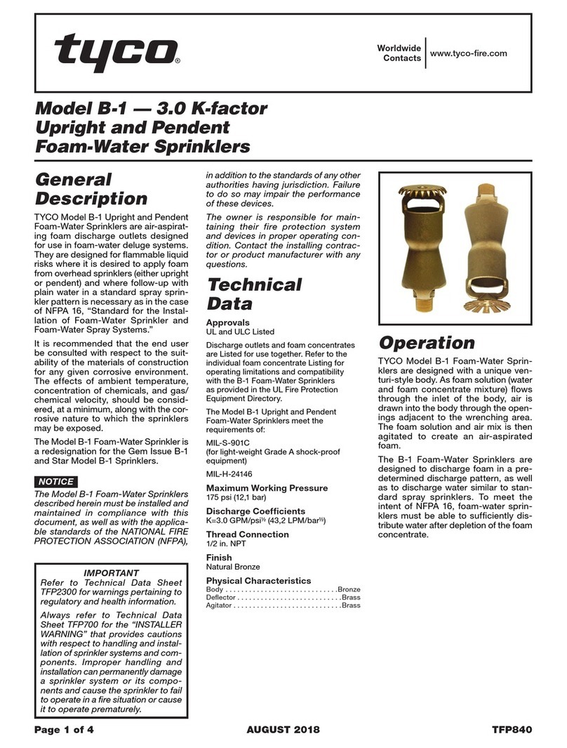 Tyco B-1 Manual de usuario