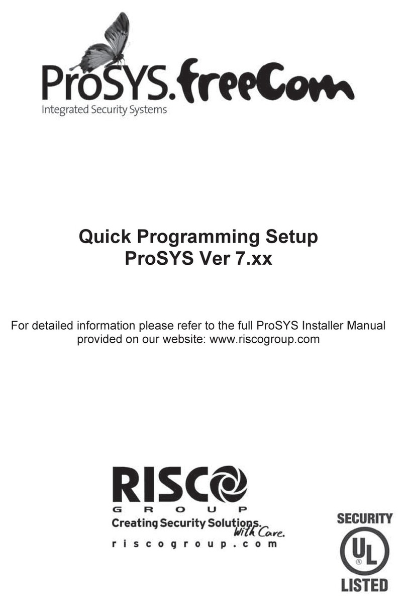 Risco ProSYS Manual del propietario