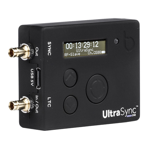 timecode systems UltraSync BLUE Manual de usuario