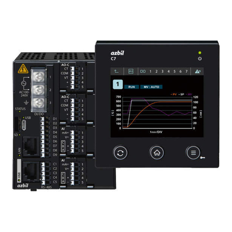 Azbil C7G Manual
