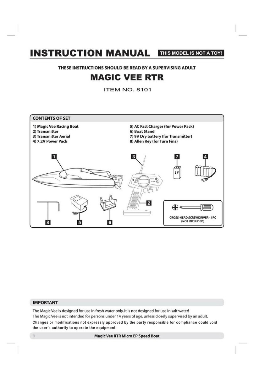 Joysway Magic Vee Manual de usuario
