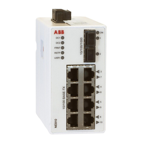 ABB NE810 Manual de usuario