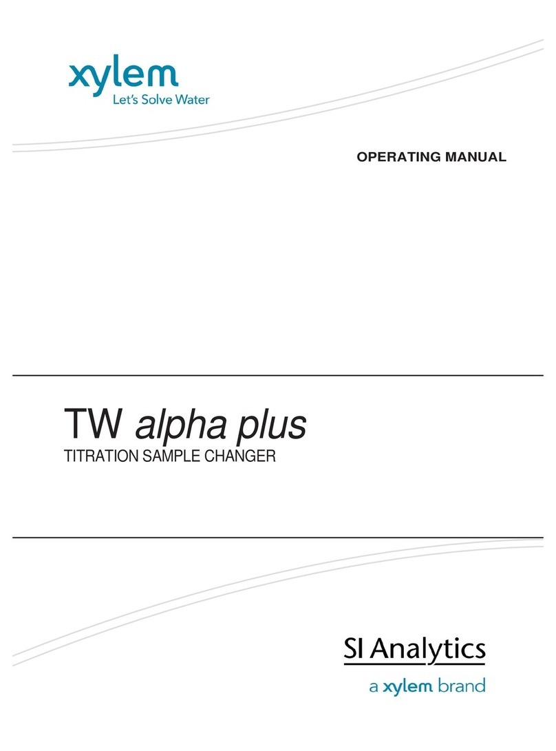 SI Analytics TW alpha plus Manual de usuario