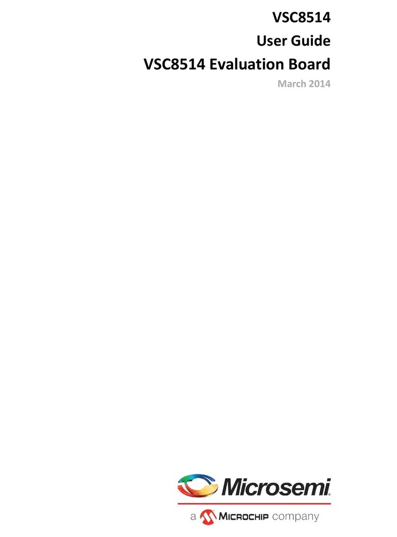 Microsemi VSC8514 Manual de usuario