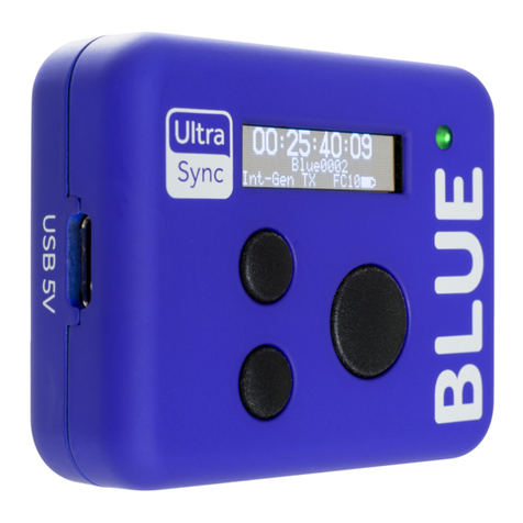 timecode systems UltraSync BLUE Manual de usuario