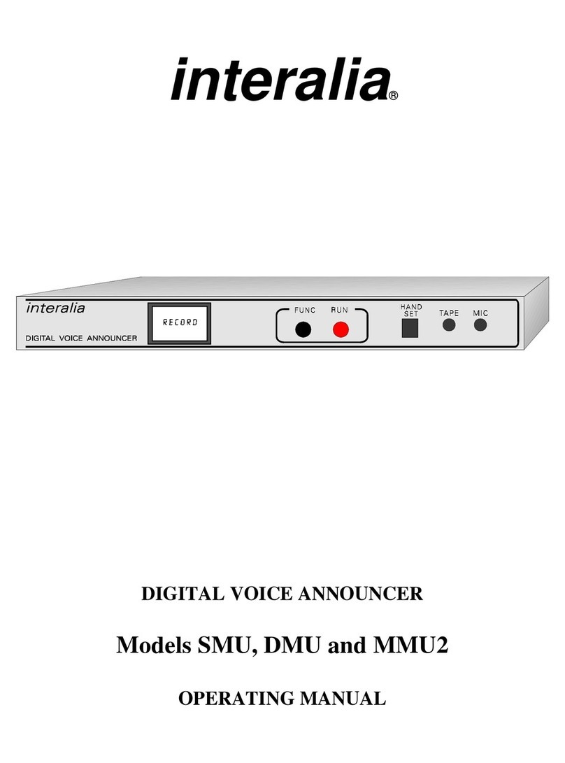 Interalia DMU Manual de usuario Interalia DMU Manual de usuario