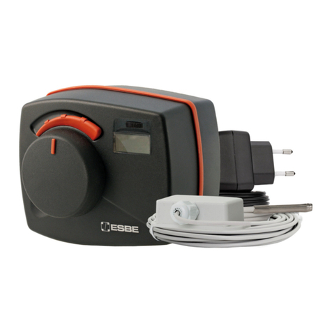 ESBE CRC110 series Manual de lista de piezas