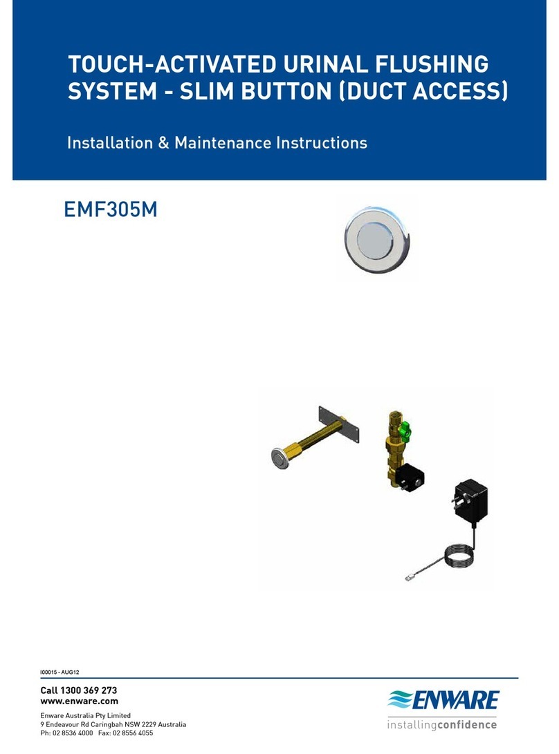 enware EMF305M Instrucciones de instalación y funcionamiento enware EMF305M Instrucciones de instalación y funcionamiento