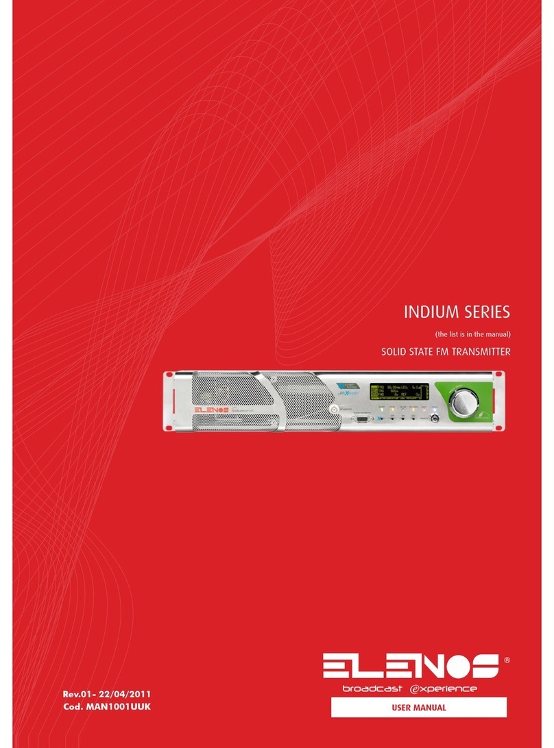 Elenos INDIUM Series Manual de usuario