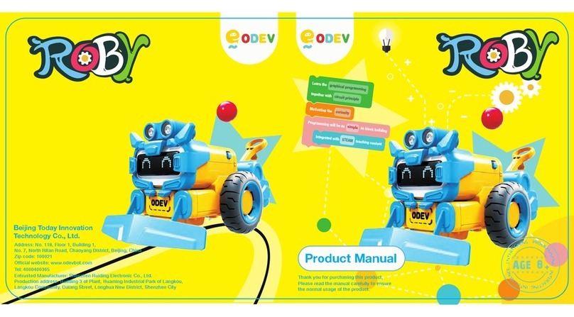 Odev ROBY Manual de usuario