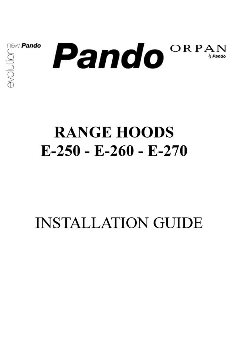 Pando E-250 Manual de usuario