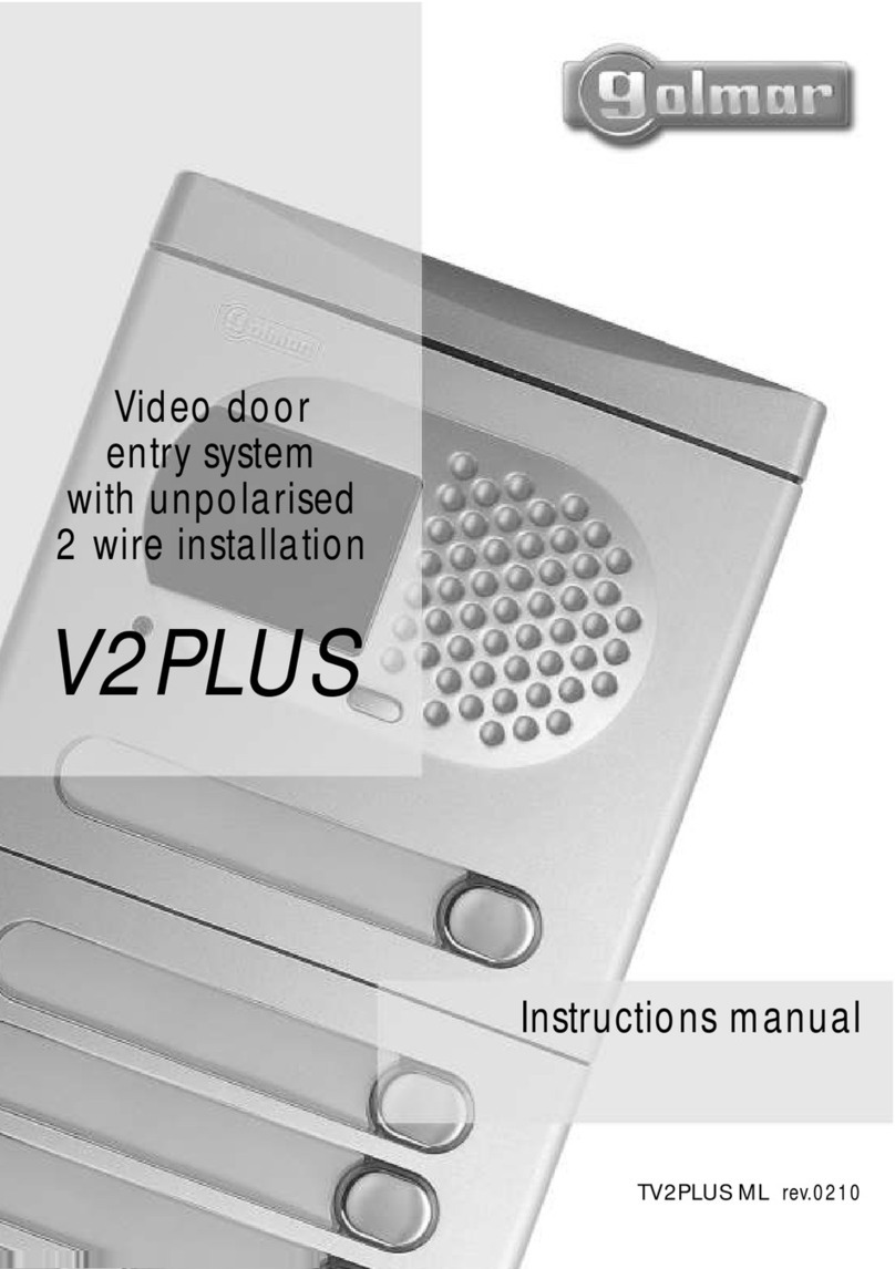 golmar V2PLUS Manual de usuario