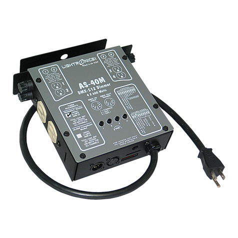 Lightronics AS-40M Manual de usuario