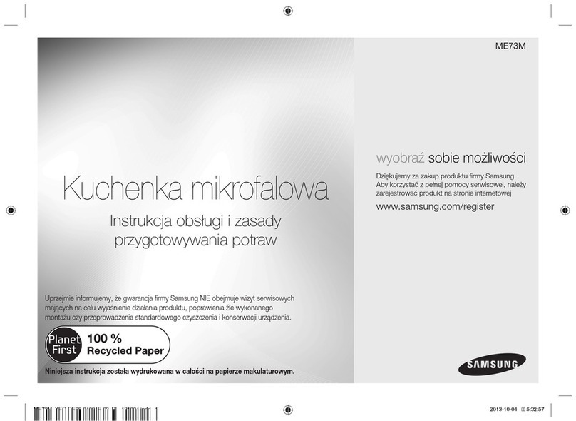 Samsung ME73M Manual