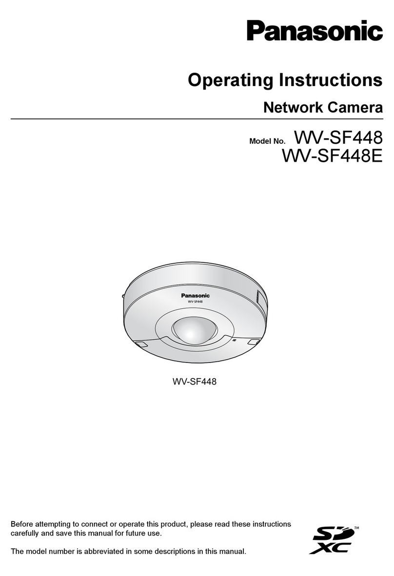 Panasonic WV-SF448 Manual de usuario