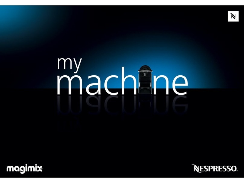 Nespresso Pixie M 110 Manual de usuario