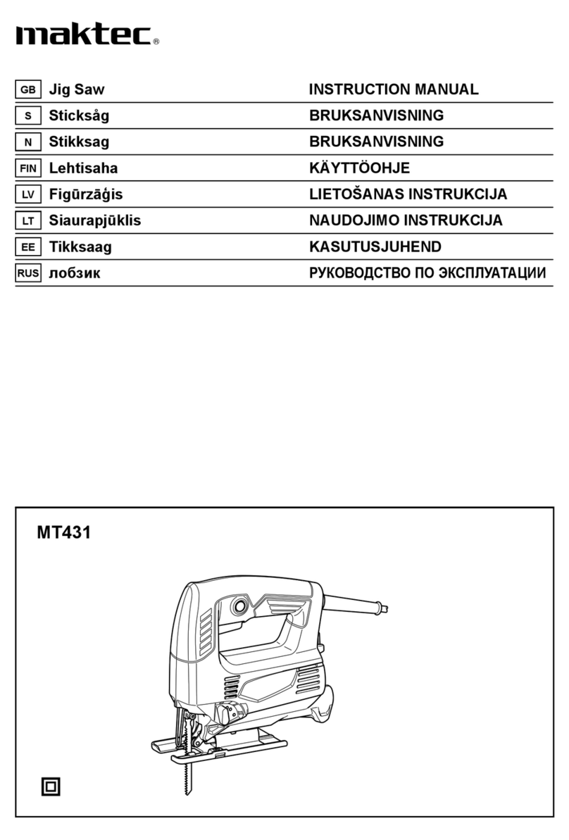 Maktec MT431 Manual de usuario