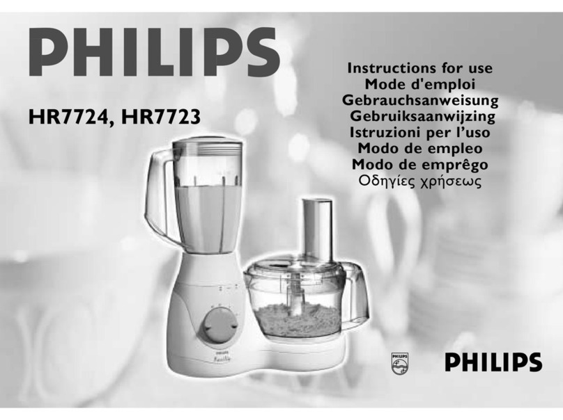 Philips HR7724 Manual de usuario